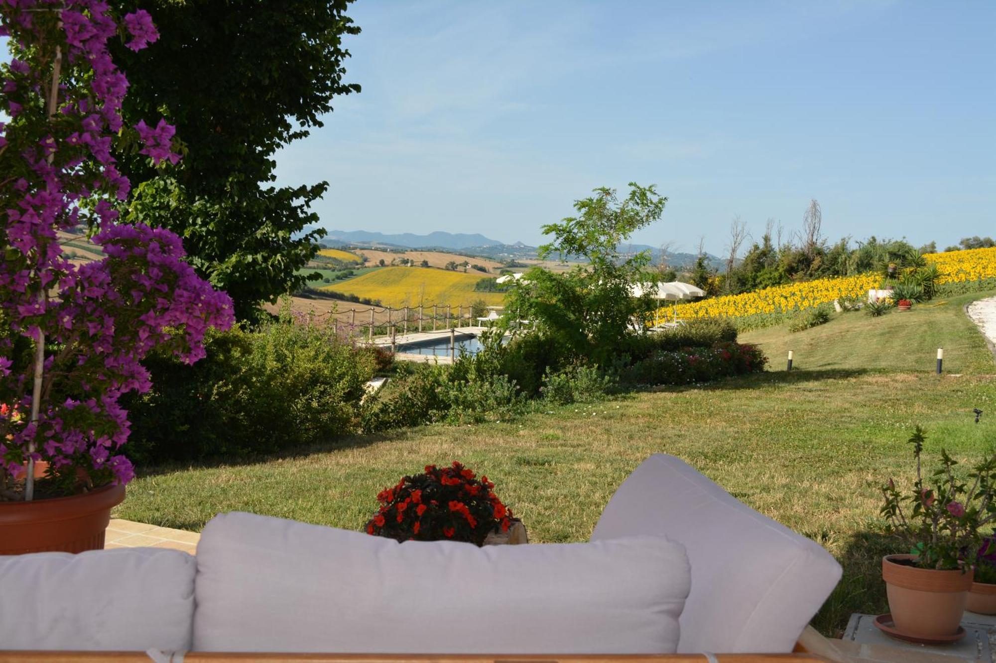 Casale Dei Cinque Colli Villa Ostra ภายนอก รูปภาพ